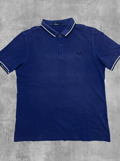 Fred Perry Polo Shirt Navy Blau L