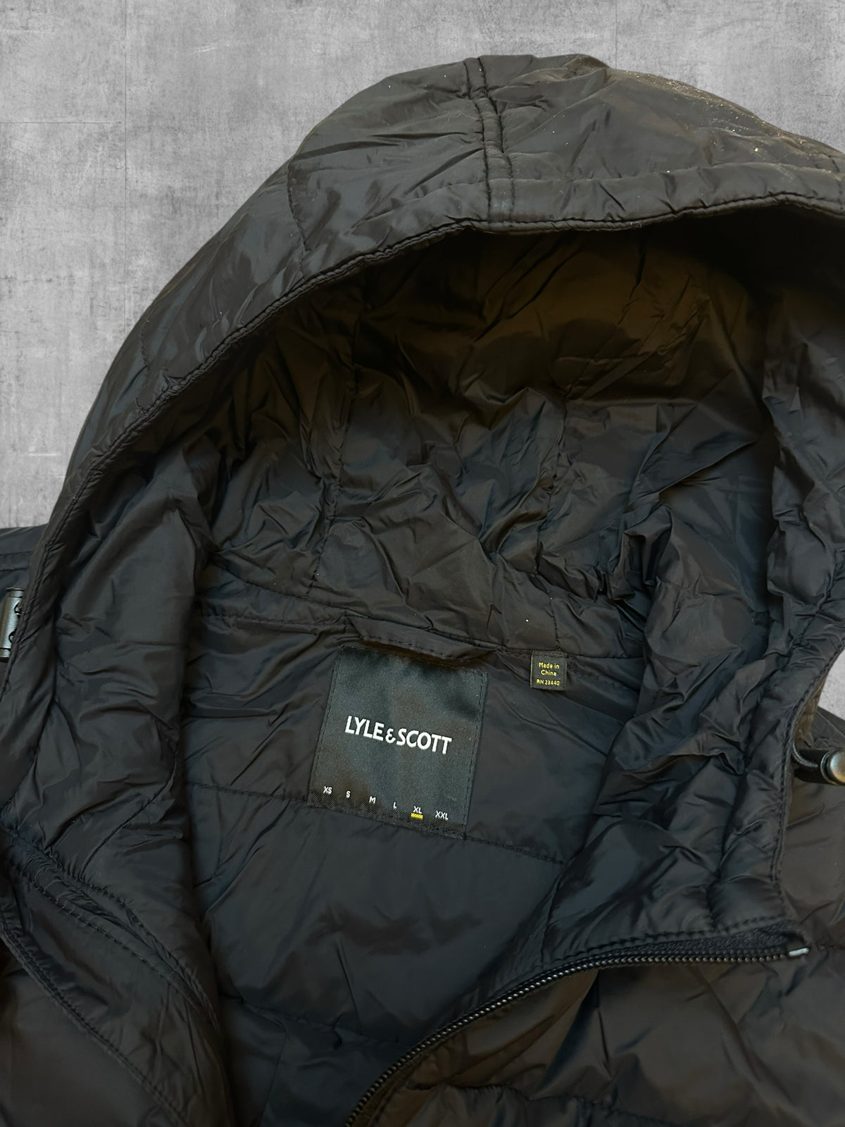 Lyle & Scott Daunenjacke Schwarz XL