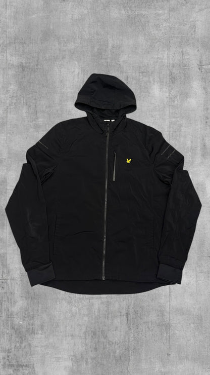 Lyle & Scott Regenjacke Windbreaker Schwarz L