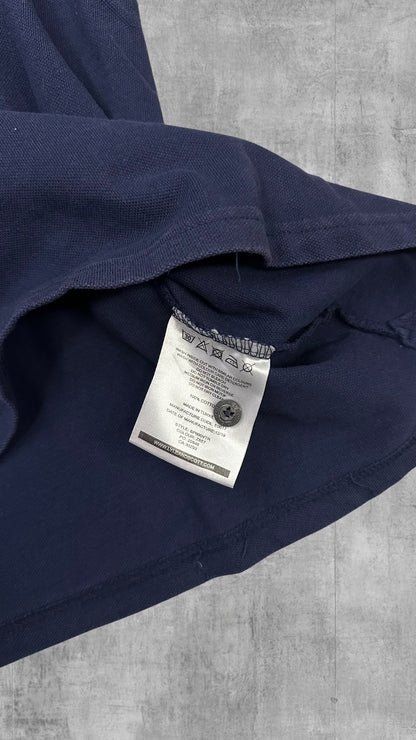 Lyle & Scott Polo Shirt Navy Blau Rot Weiß L