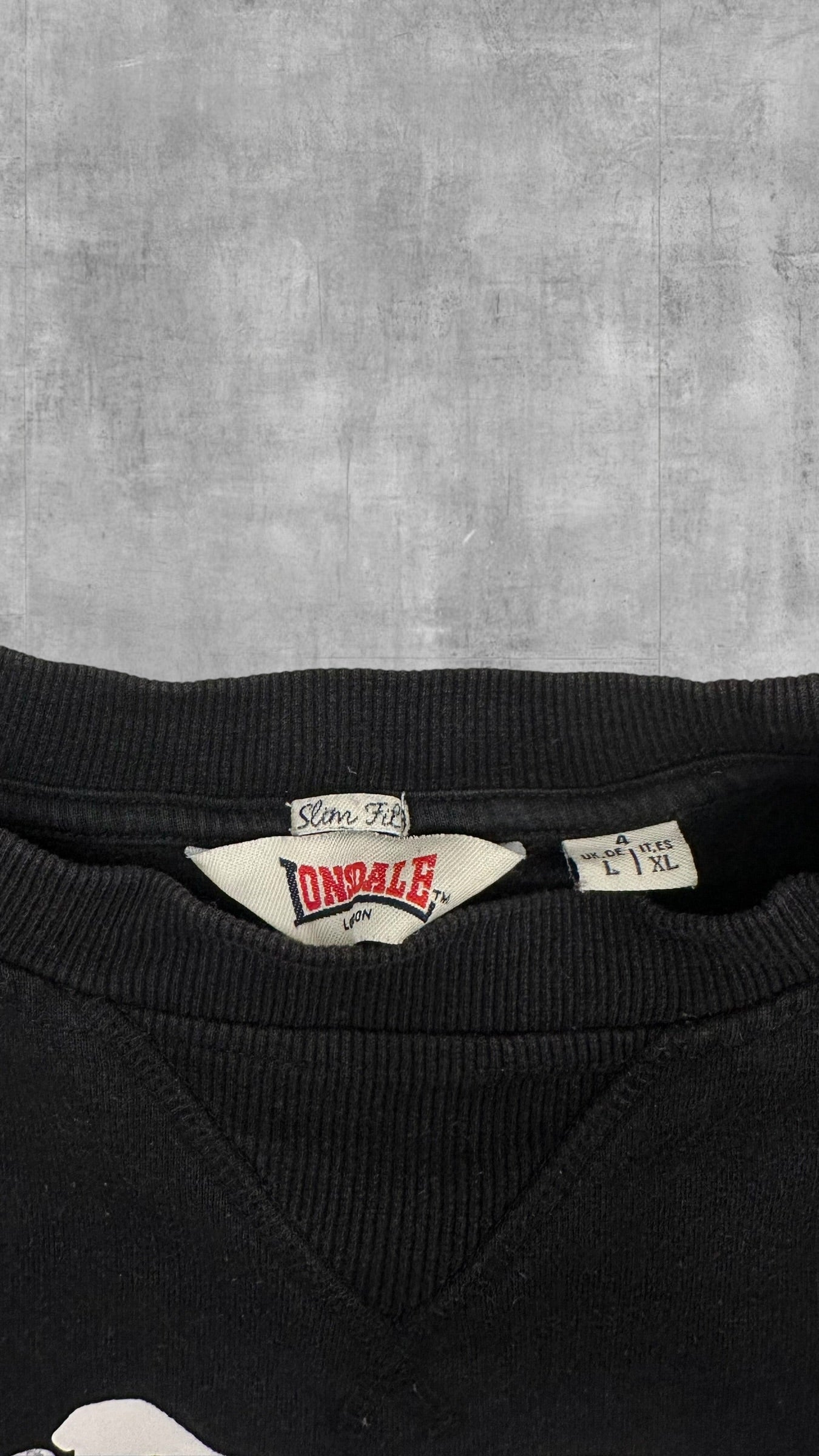 Lonsdale London Sweatshirt Schwarz L