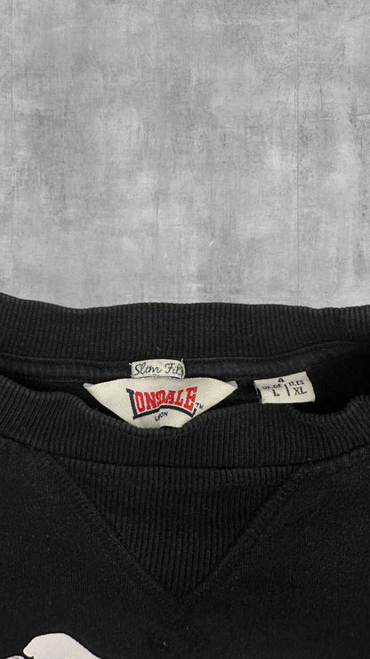 Lonsdale London Sweatshirt Schwarz L