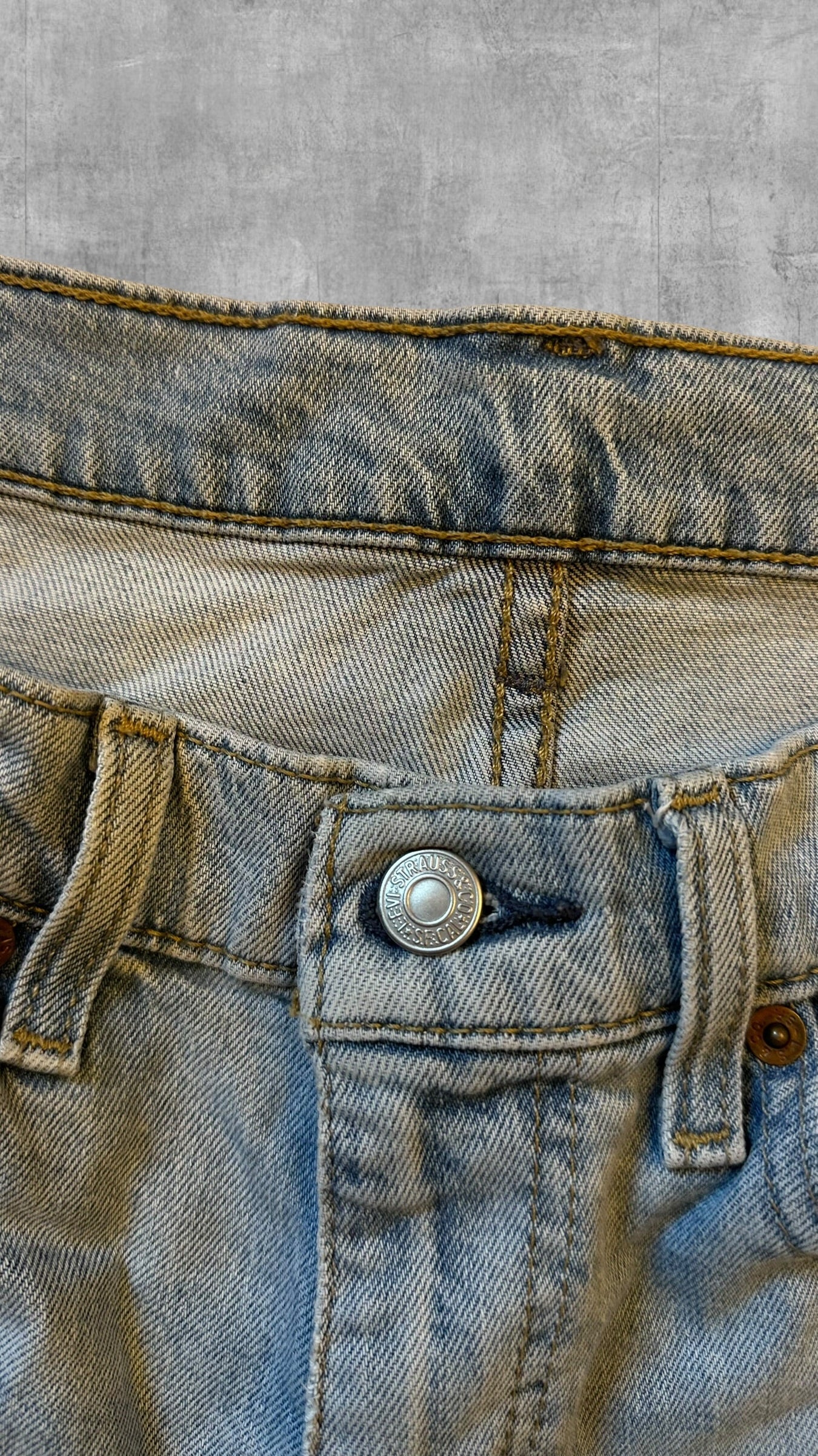 Levi’s Jeans M breit Hellblau