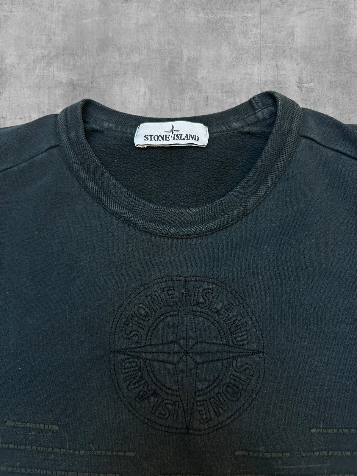 Stone Island Sweatshirt Dark Green M - L