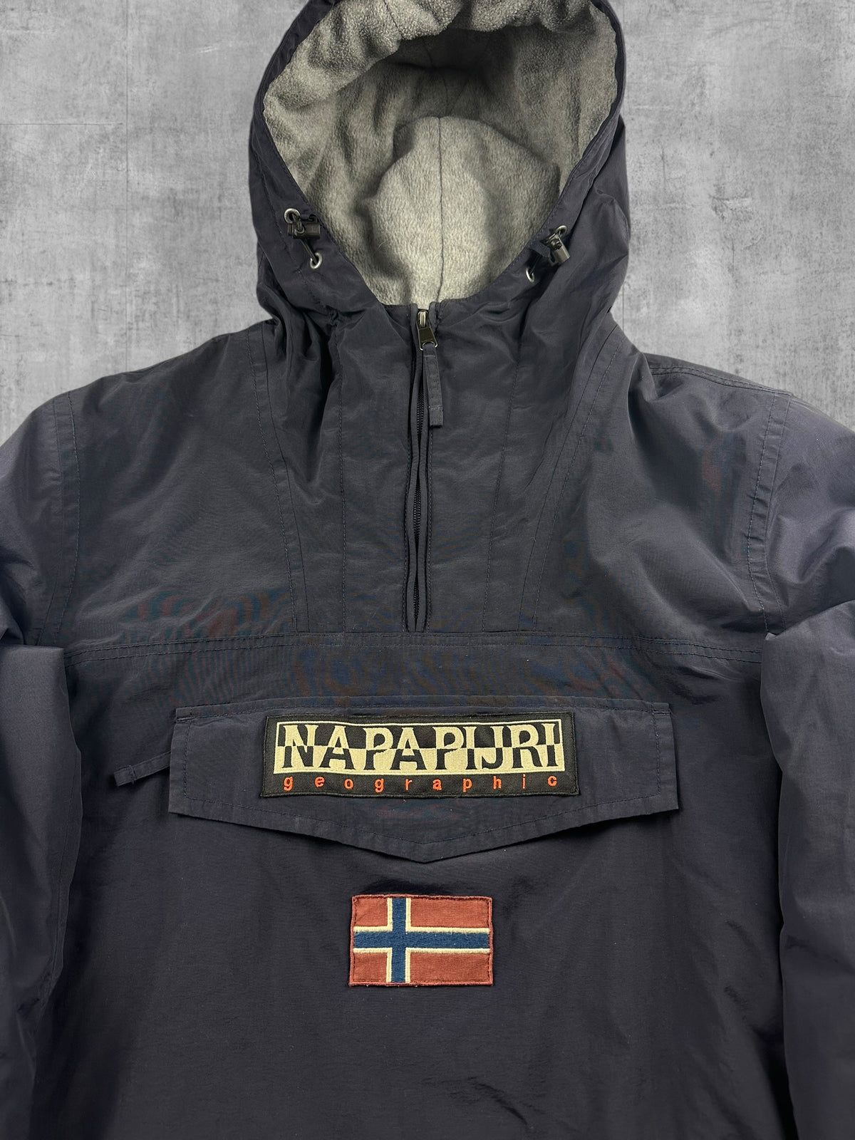 Napapijri Jacke Windbreaker gefüttert Navy Blau XL