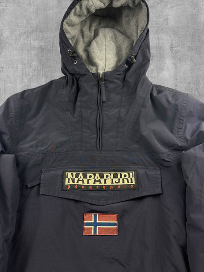Napapijri Jacke Windbreaker gefüttert Navy Blau XL