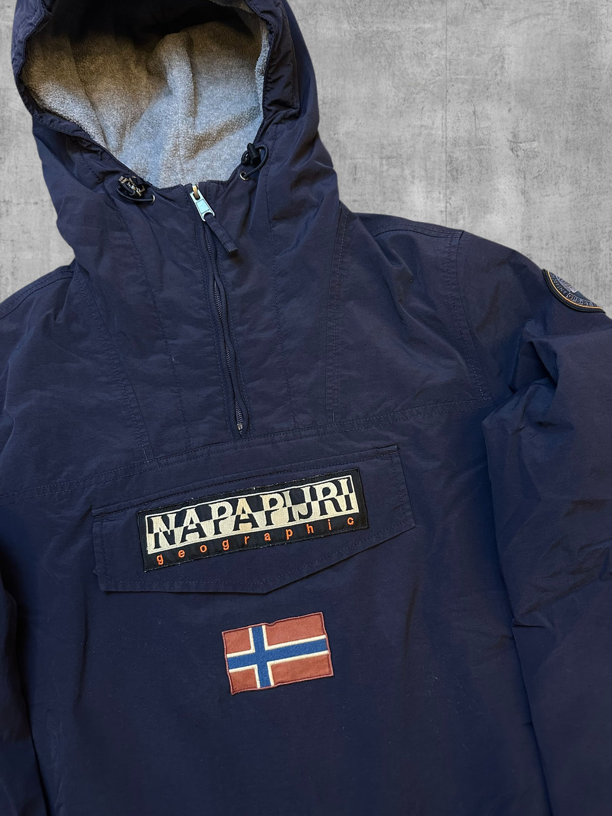 Napapijri Jacke Windbreaker Gefüttert Navy Blau XL