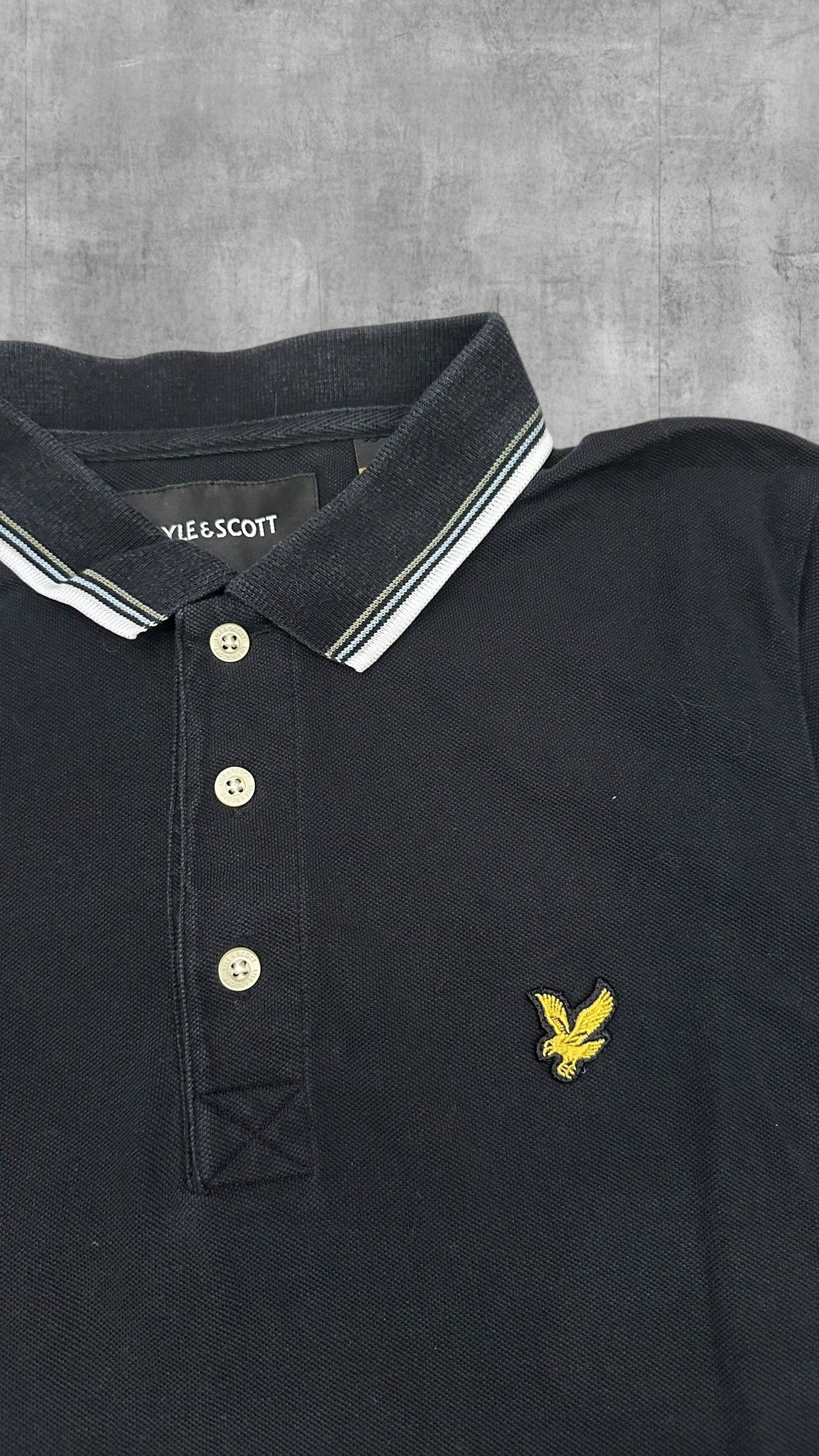 Lyle & Scott Polo Shirt Schwarz S