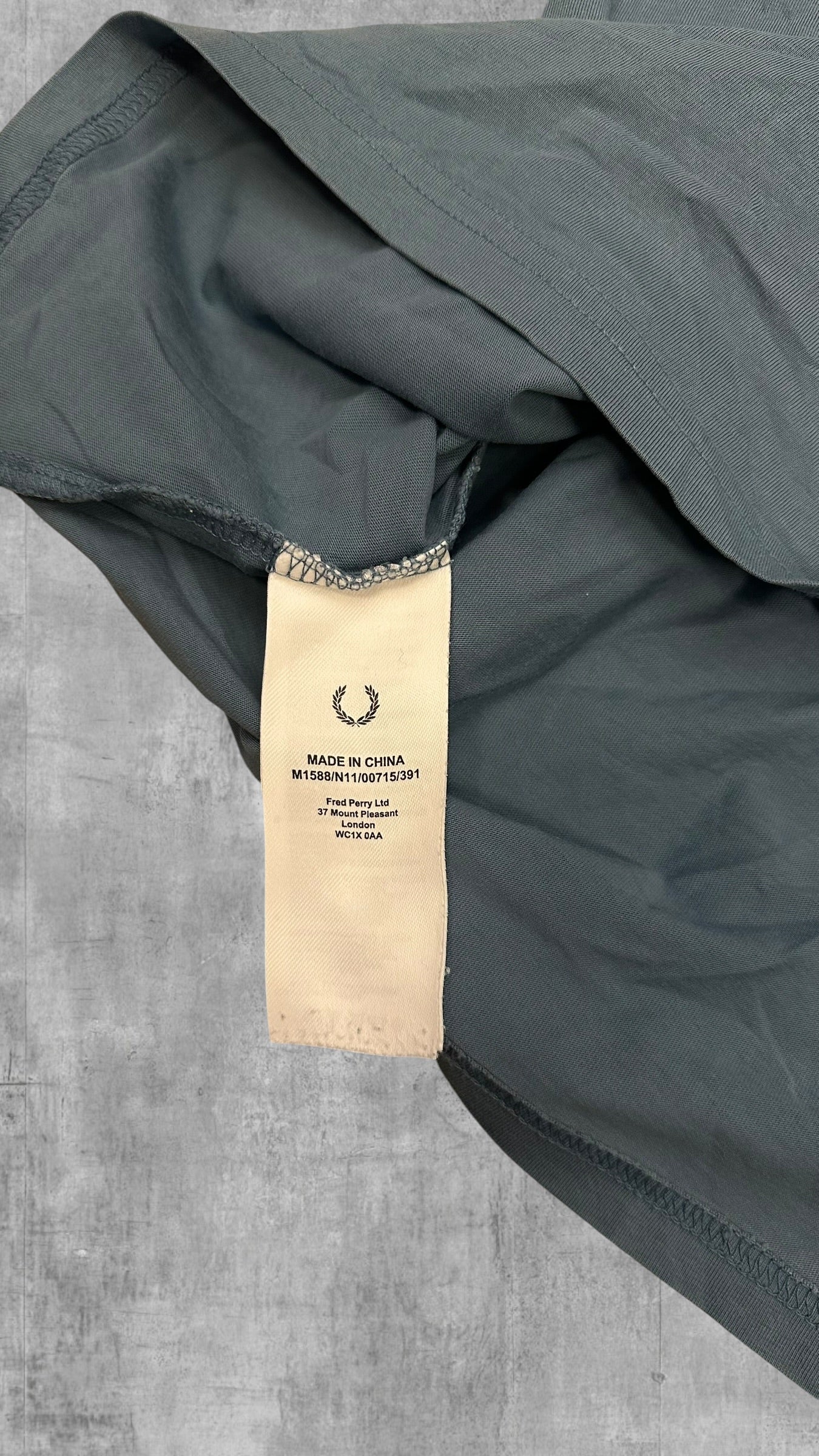 Fred Perry T-shirt Türkis XL