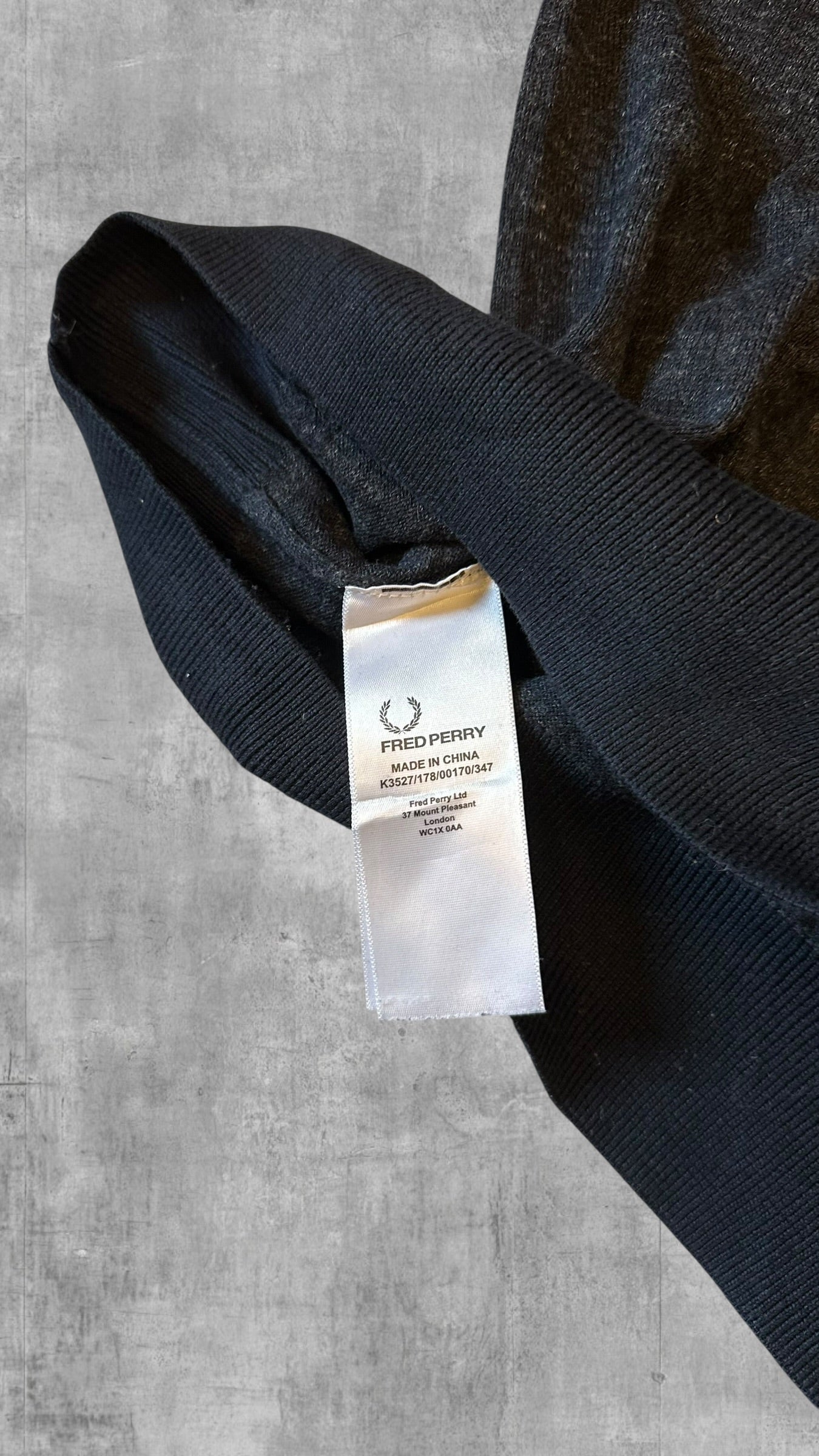 Fred Perry Sweatshirt Grau XL