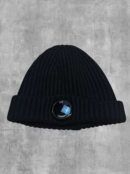 C.P. Company Mütze Beanie Schwarz