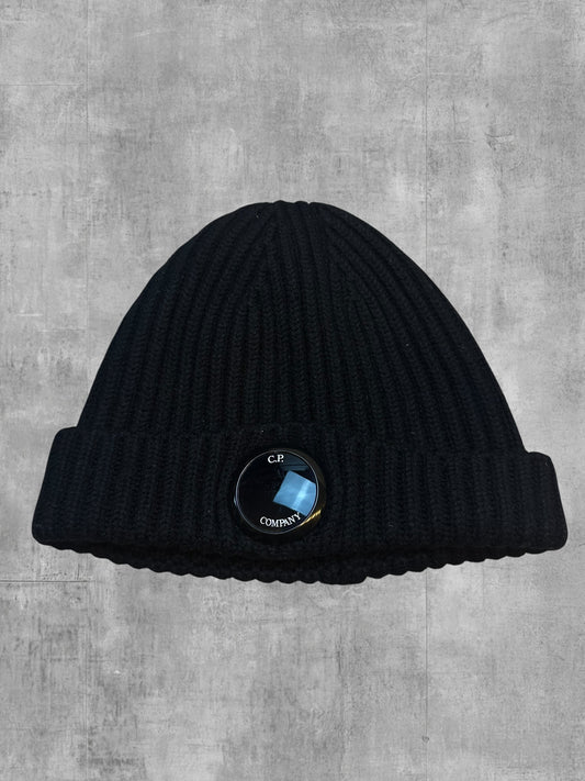 C.P. Company Mütze Beanie Schwarz