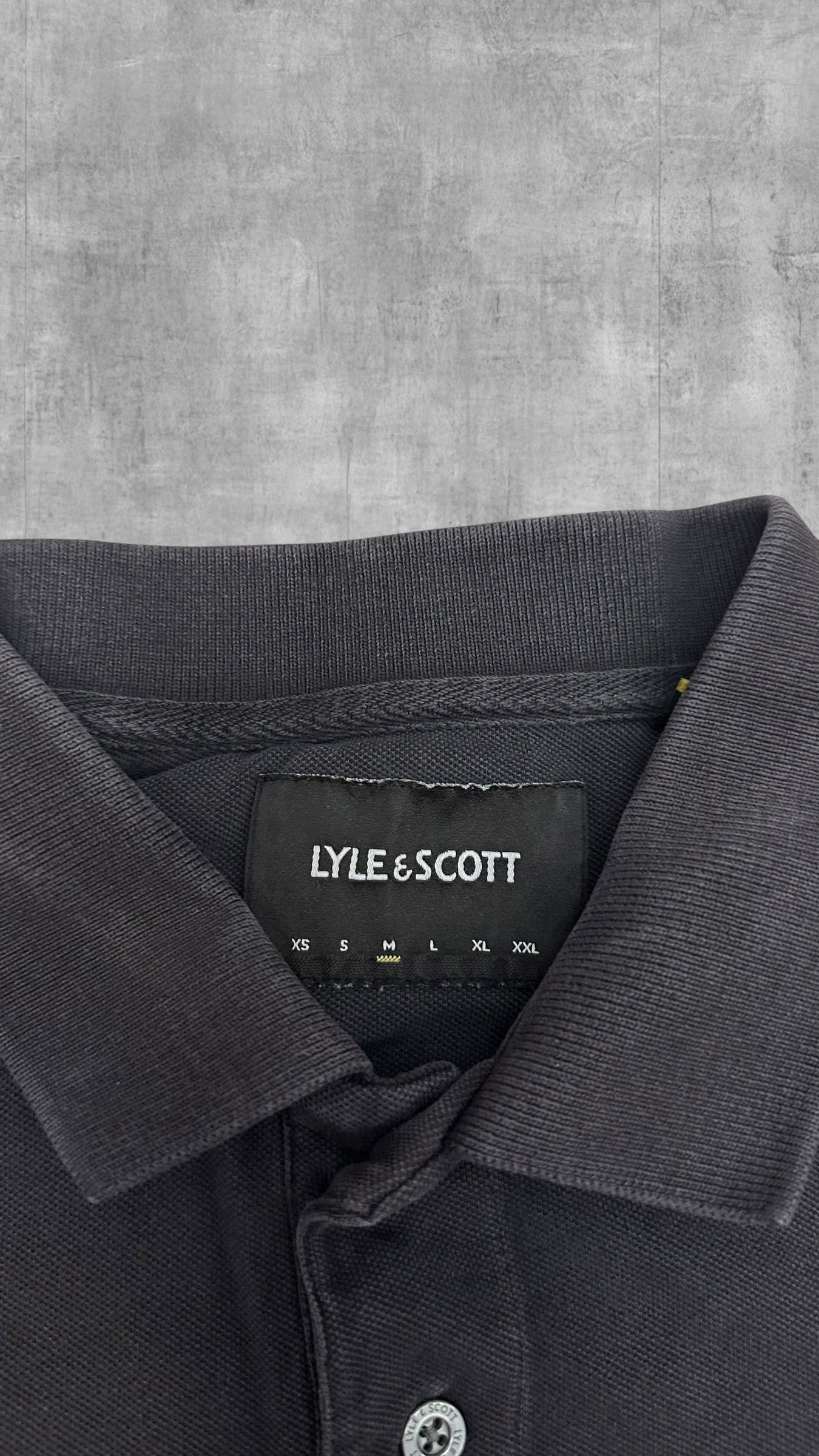 Lyle & Scott Polo Shirt Schwarz M