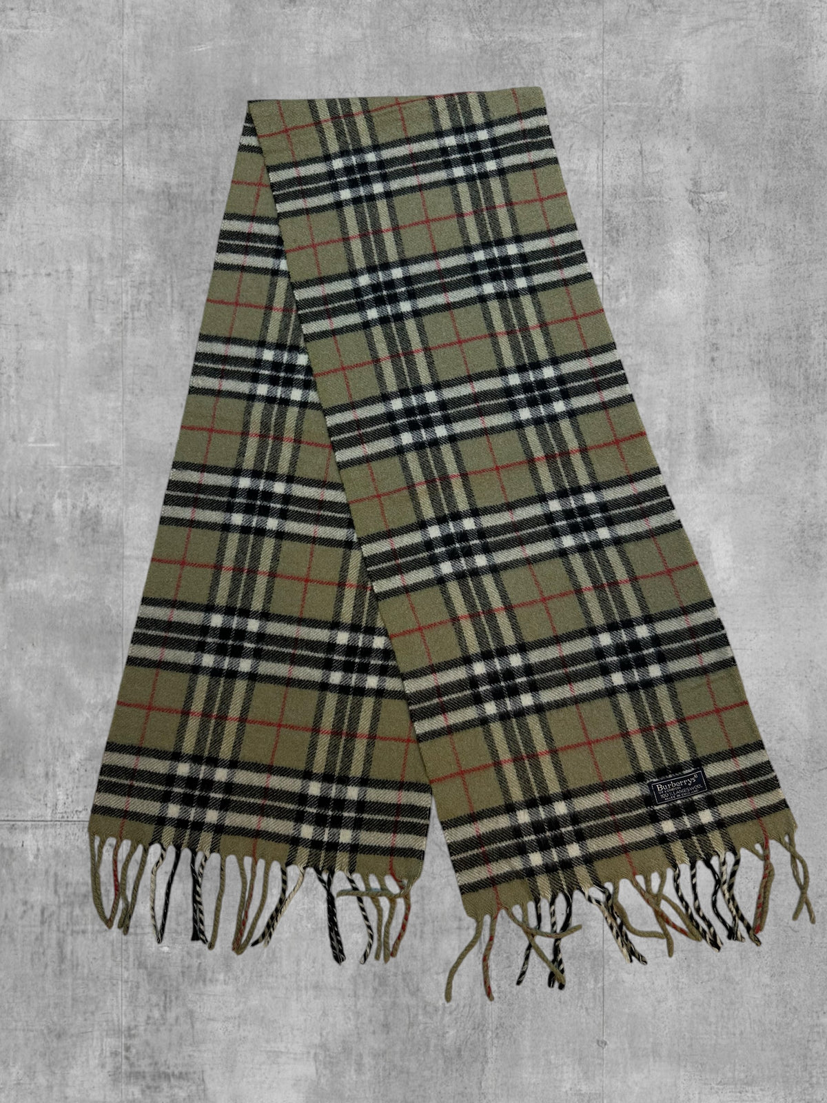Burberry Écharpe Kaki