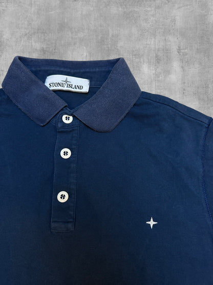 Stone Island Polo Shirt Navy Blau M