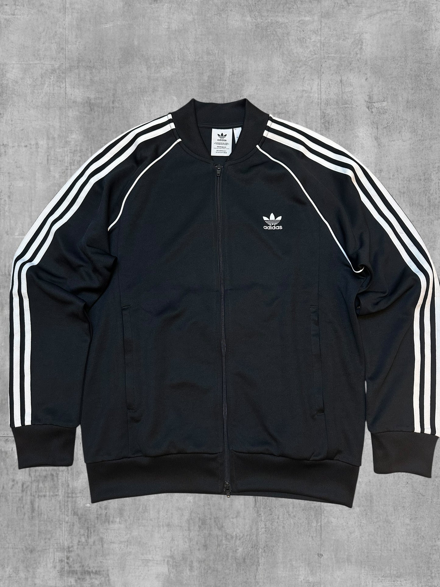 Adidas Firebird Trainingsjacke Schwarz Weiß L