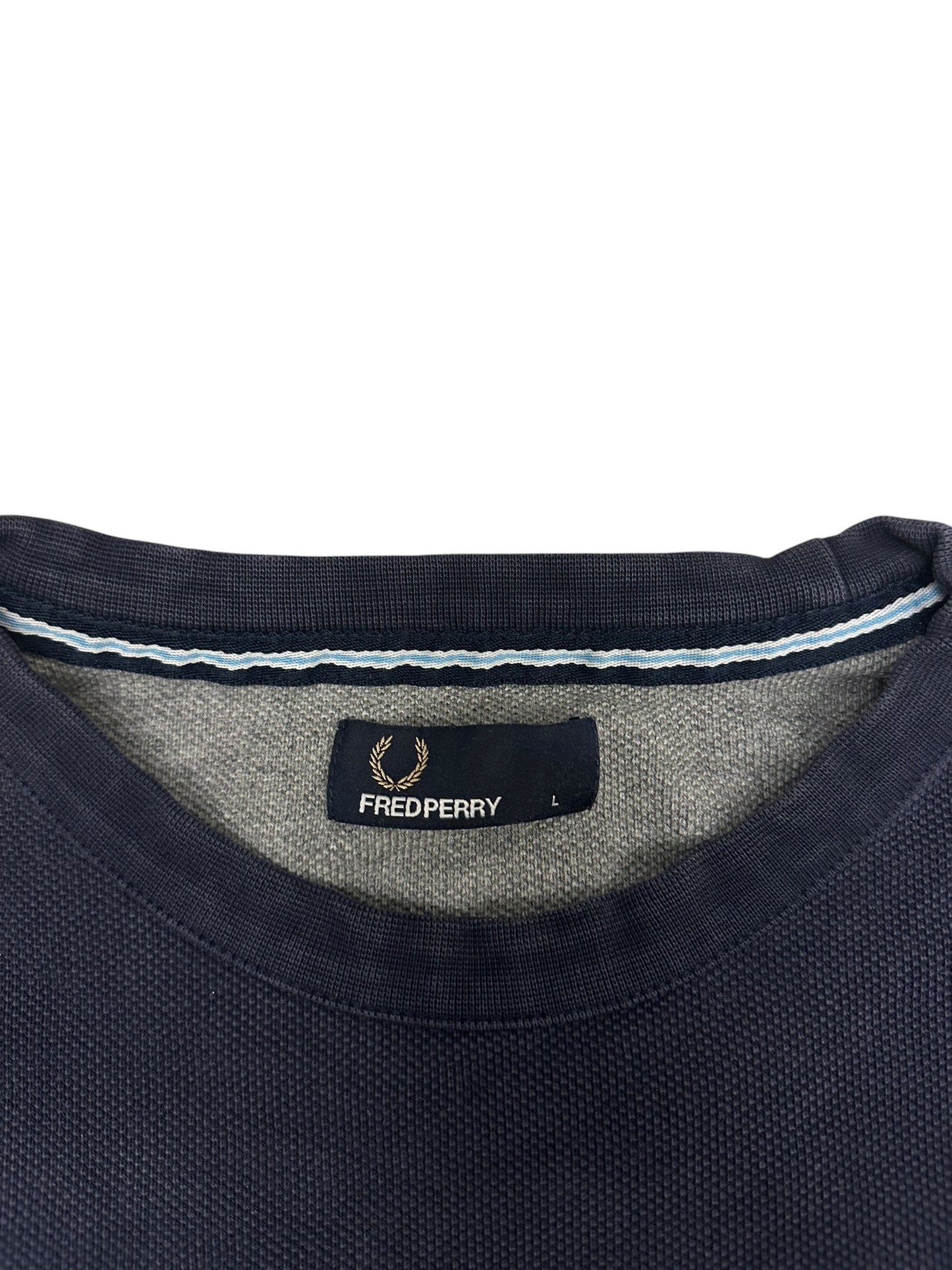 Fred Perry Sweatshirt Navy Blau L