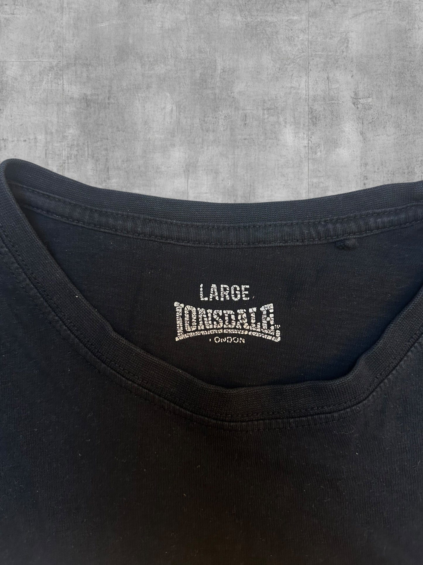 Lonsdale London T-Shirt Black L