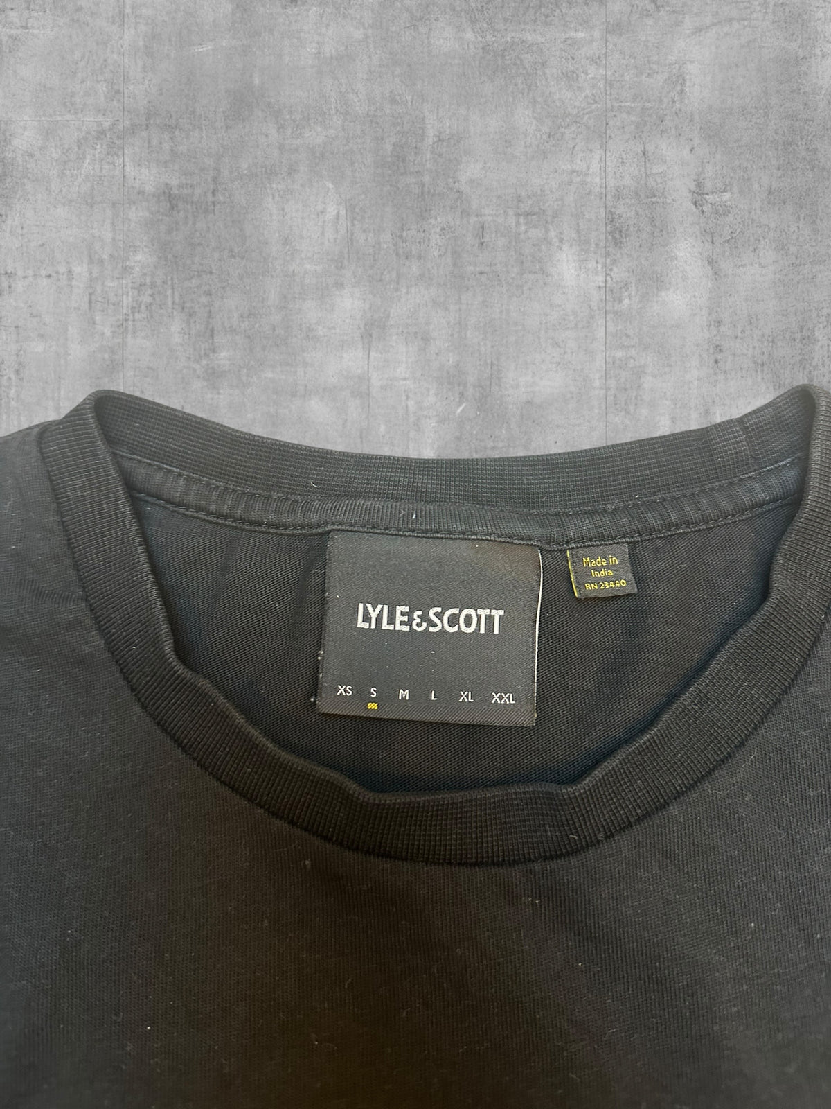 Lyle & Scott T-shirt Schwarz S