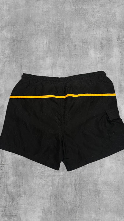Lonsdale London Shorts Badehose Schwarz Gold M - L