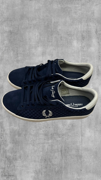 Fred Perry Sneaker EU 40 US 7,5 Navy Blau Weiß