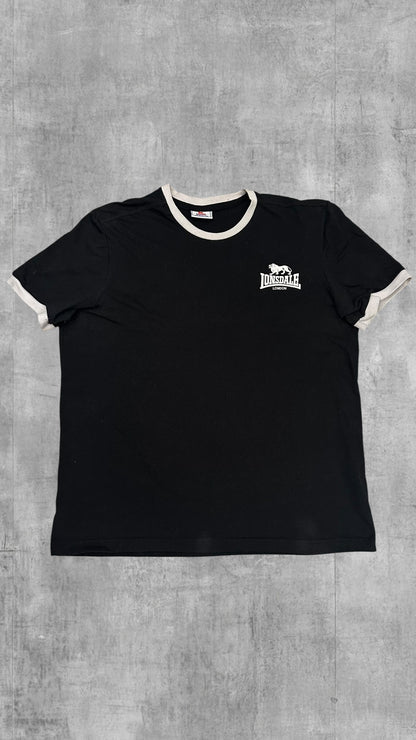 Lonsdale London T-Shirt Schwarz Weiß XL