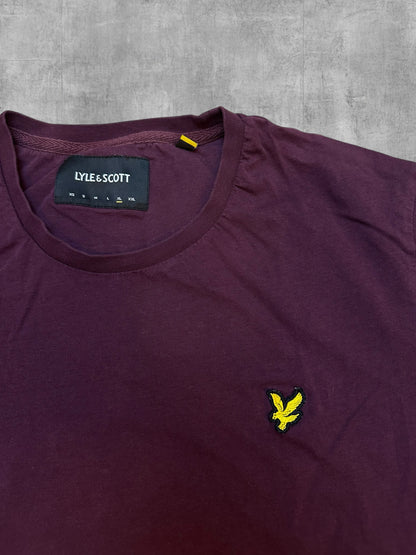 Lyle & Scott T-shirt Bordeaux XL