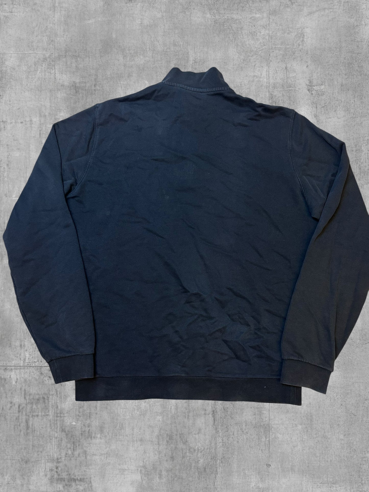 Lyle & Scott Half / Quarter Zip Pullover Schwarz L