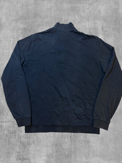 Lyle & Scott Half / Quarter Zip Pullover Schwarz L