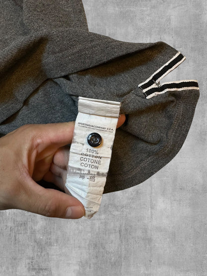 Stone Island Vintage Polo Shirt Grau S