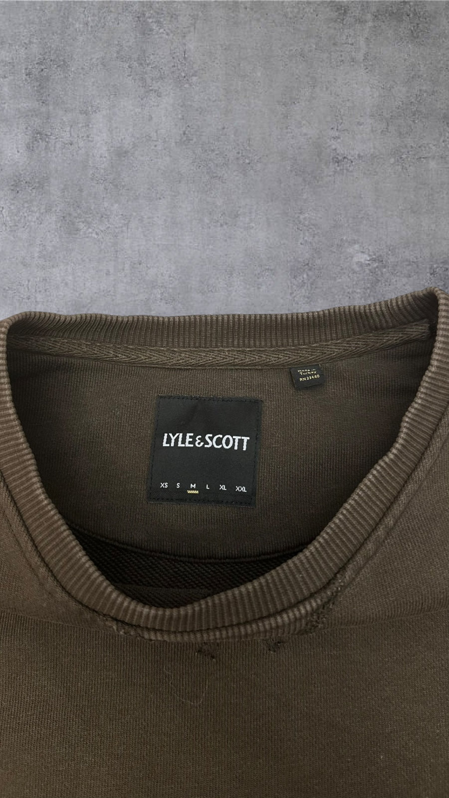 Lyle & Scott Sweatshirt Khaki M