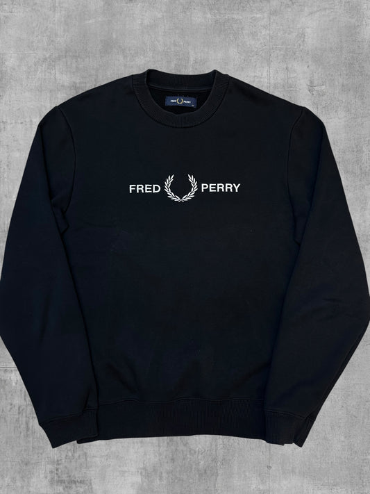 Fred Perry Sudadera Negro XS
