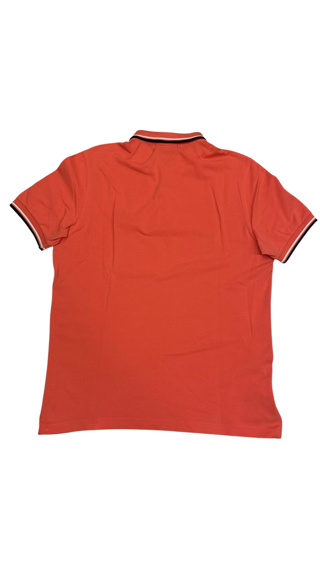 Fred Perry Polo Shirt Hellrot Schwarz M