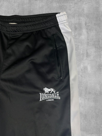 Lonsdale London Trainingshose Schwarz Weiß L
