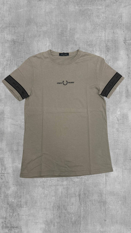Fred Perry Taped T-shirt Grau S