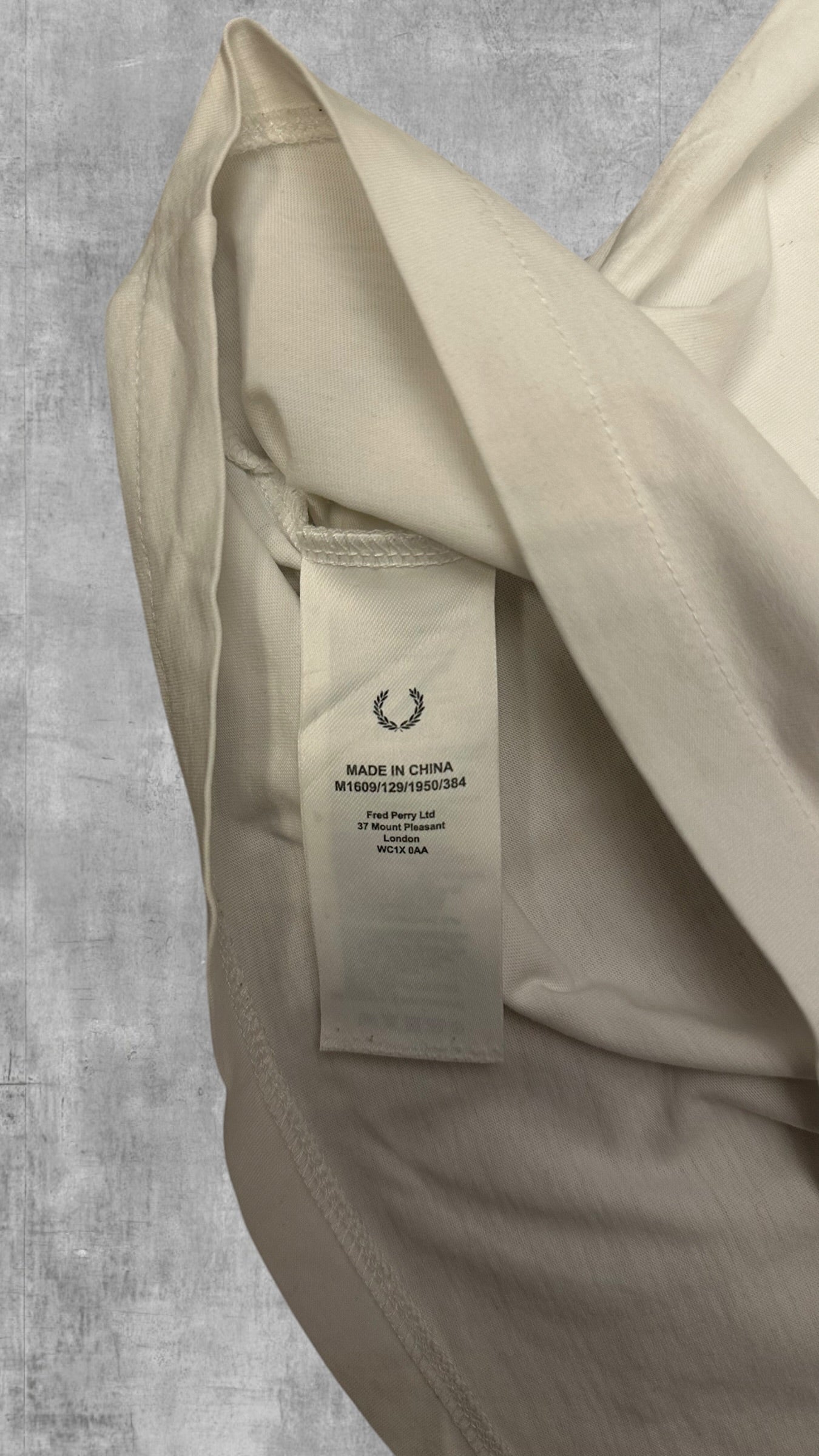 Fred Perry T-shirt Weiß S