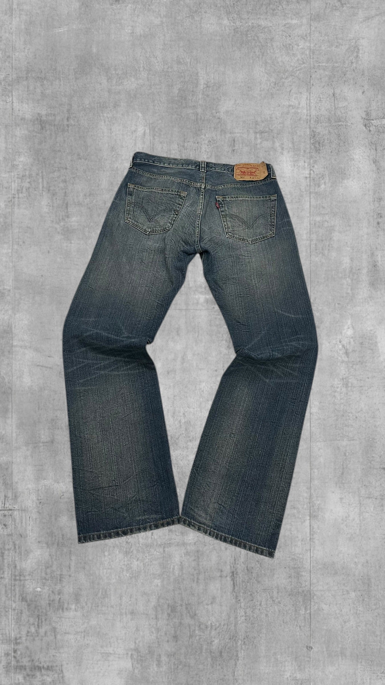 Levi’s 501 Jeans washed W32 L33