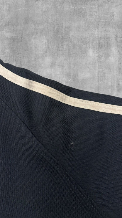 Lonsdale London taped Trainingsjacke Backprint Navy Blau Weiß Ma