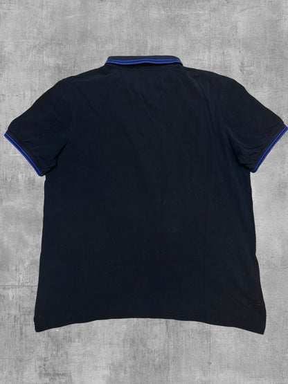 Fred Perry Polo Shirt Schwarz Blau XXL