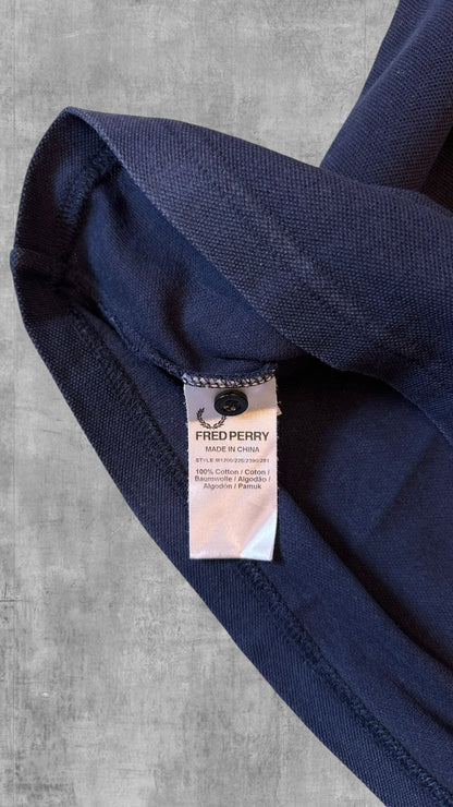 Fred Perry Polo Shirt Navy Blau S