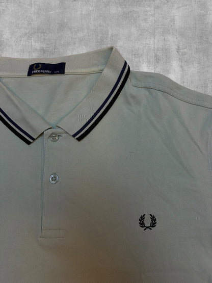 Fred Perry Polo Shirt Graugrün 3XL