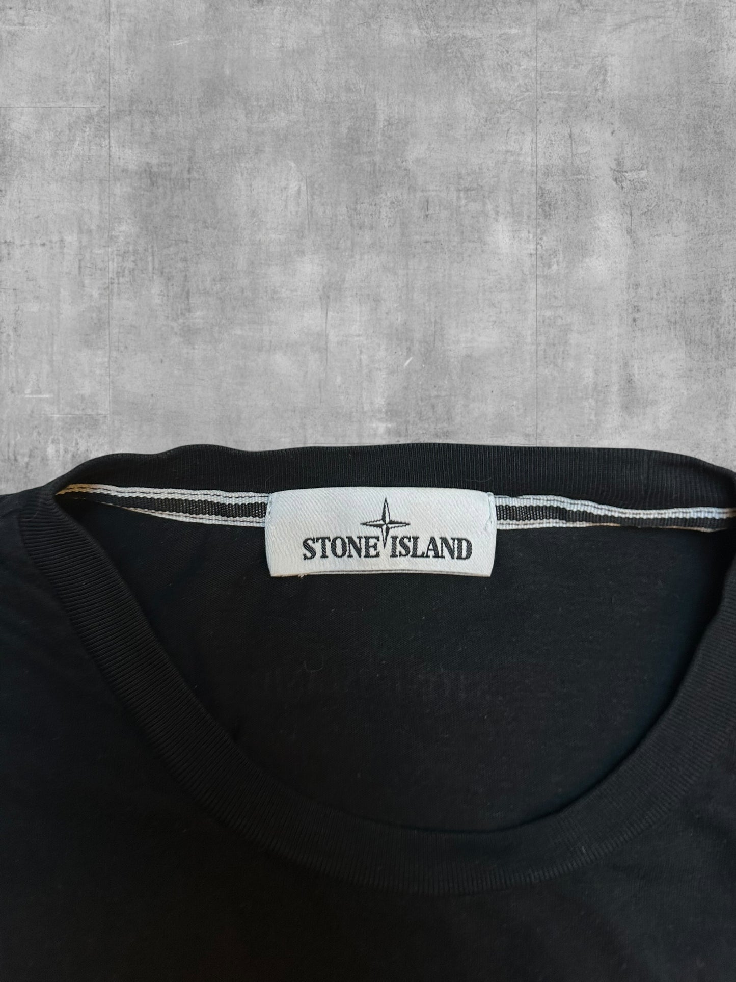 Stone Island T-Shirt Schwarz Weiß M
