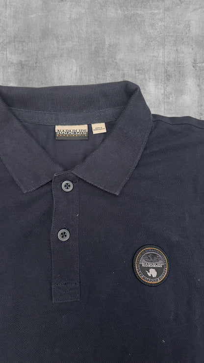 Napapijri Polo Shirt Schwarz XL