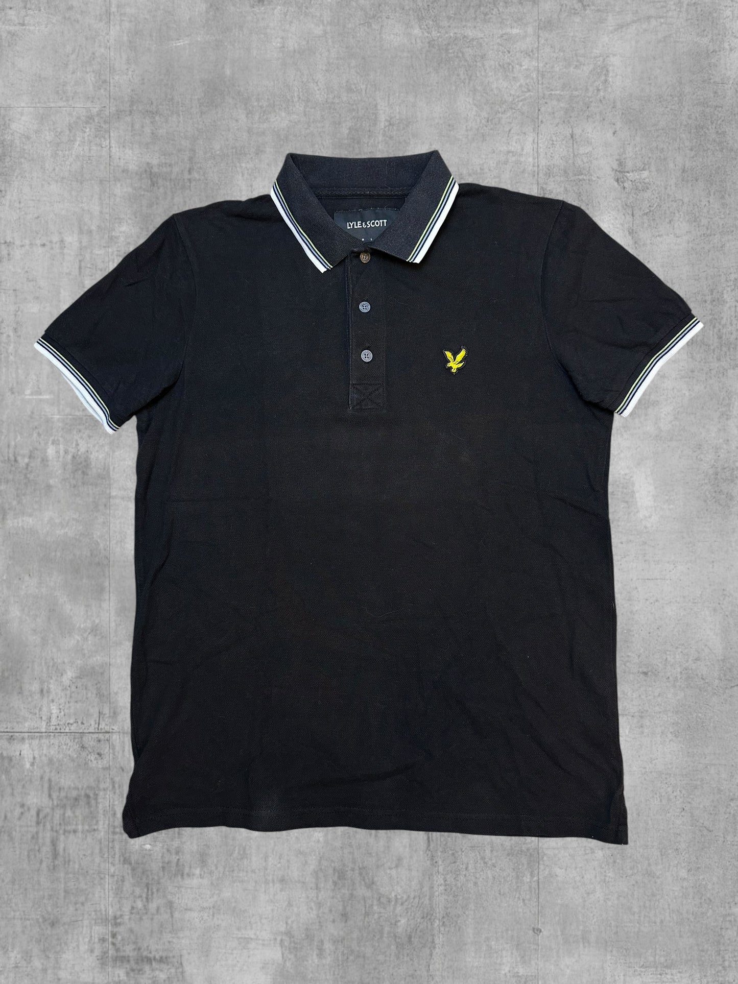 Lyle & Scott Polo Shirt Schwarz S