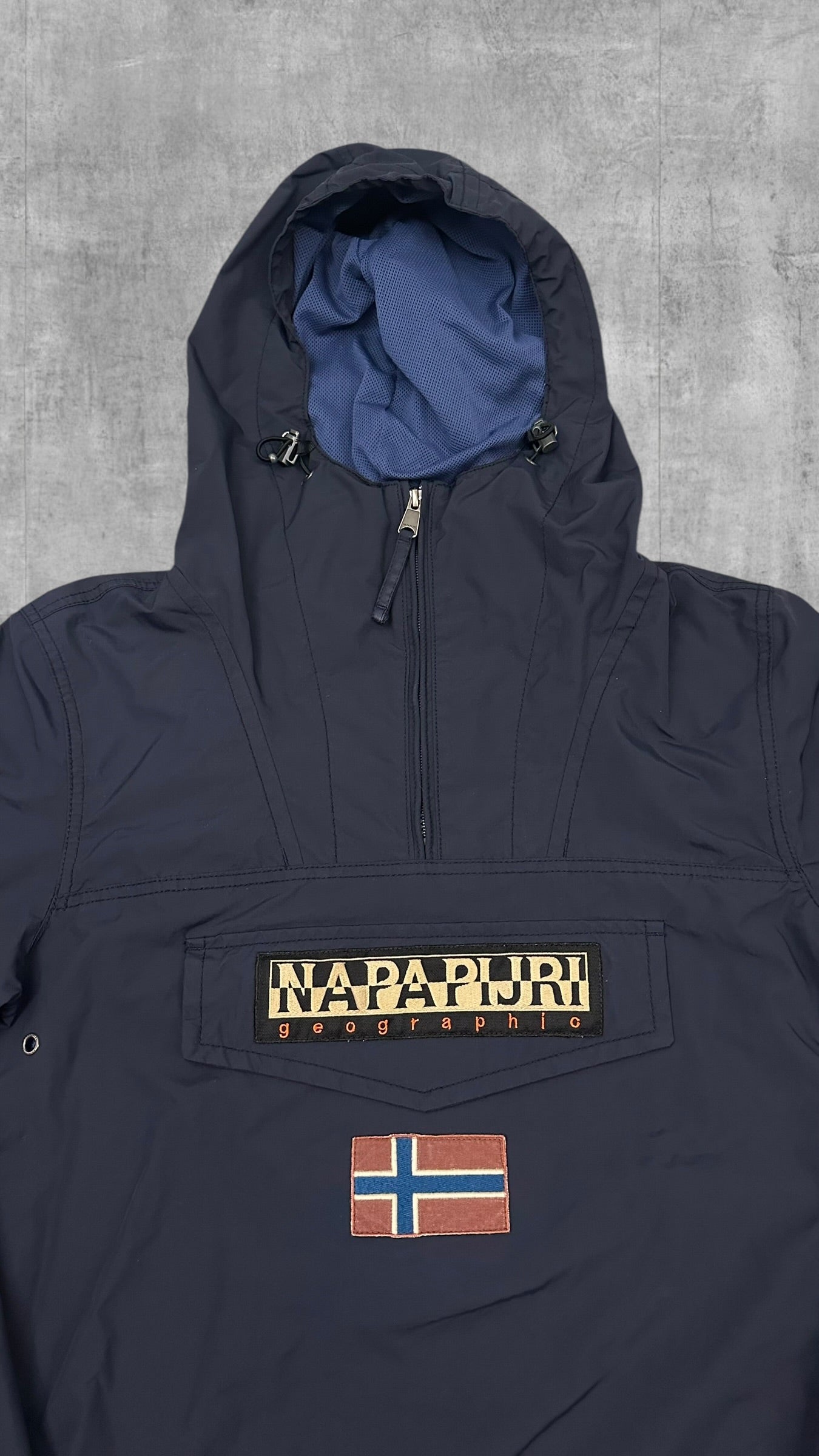 Napapijri Windbreaker Regenjacke Navy Blau S