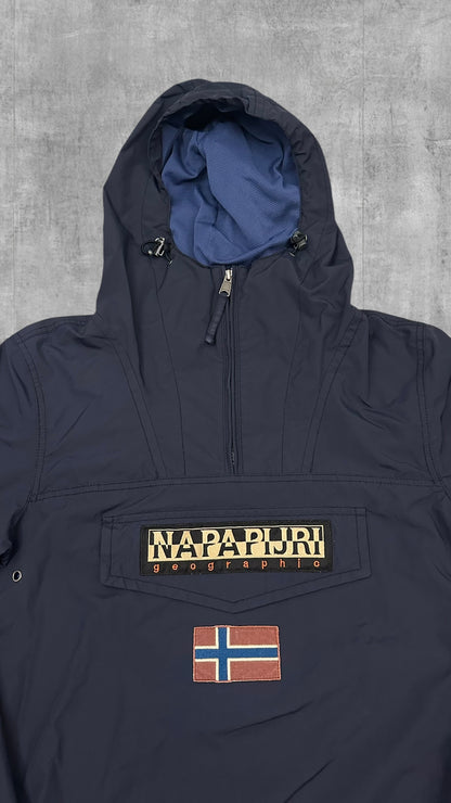 Napapijri Windbreaker Regenjacke Navy Blau S