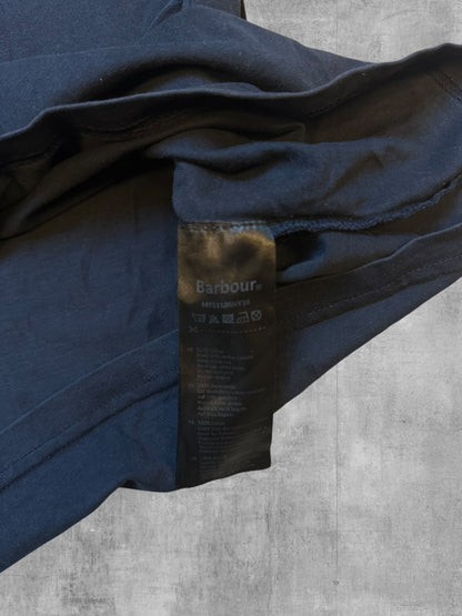 Barbour T-Shirt Schwarzblau Weiß XL