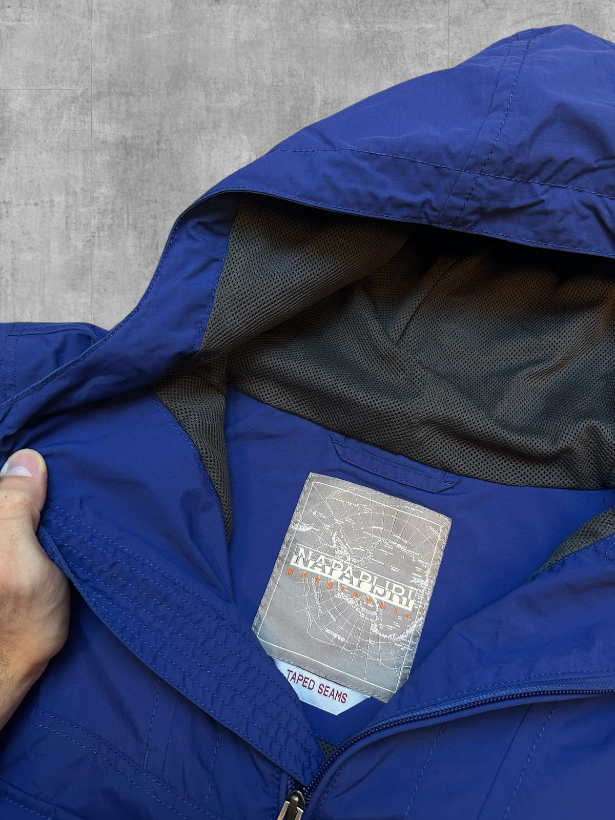 Napapijri Regenjacke Windbreaker Blau XXL