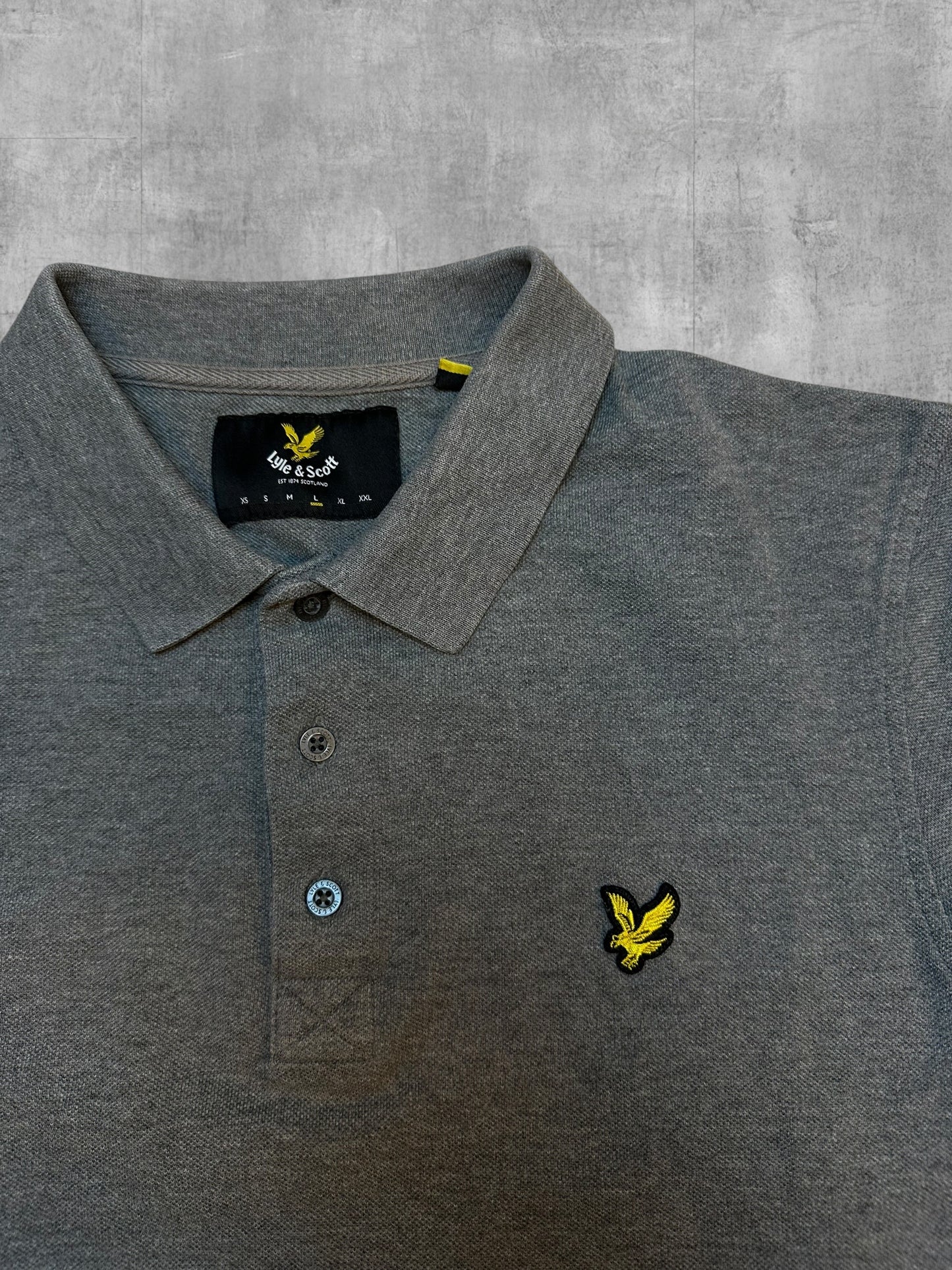 Lyle & Scott Polo Shirt Grau L
