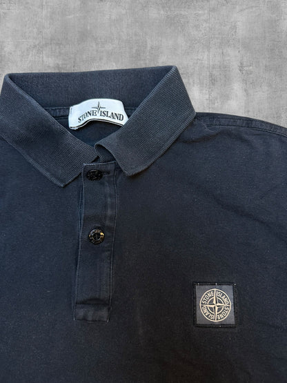 Stone Island Polo Shirt Navy Blau M
